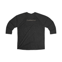 Load image into Gallery viewer, AI is a team sport 3/4 length baseball t-shirt